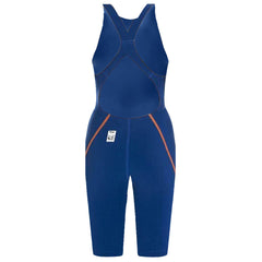 Speedo Fastskin LZR X Openback Kneeskin Kids Navy Swimwear