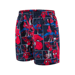 Speedo All Over Print Marvel SpiderMan Kids Red/Navy Shorts