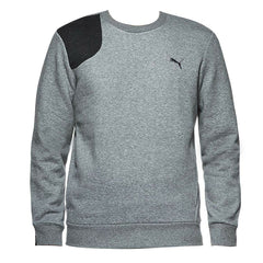 Puma Mens F. Core Crew Sweatshirt Pullover Jumper Grey 825959 04 Small