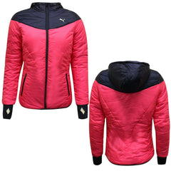 Puma Active Norway Hooded Jacket Full Zip Up Womens Winter Coat 830086 05 A52