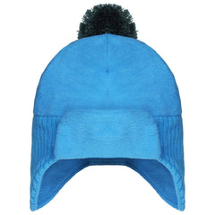 Puma Logo Kids Blue Hat Scarf Set