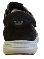 Supra Hammer Run Lace Up Mens Green Running Shoes