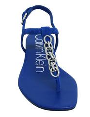Calvin Klein Silva Womens Blue Sandals