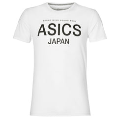Asics Logo Mens White T-Shirt
