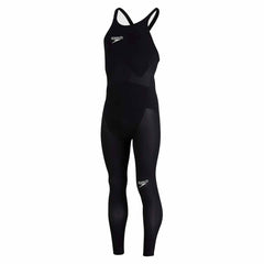 Speedo Fastskin LZR Elite Openwater Black Closedback Mens Black Wetsuit