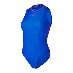 Speedo Hydrasuit Womens Blue Swimming Costume