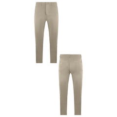 Armani Exchange Slim Fit Mens Beige Chinos