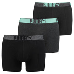 Puma 3-Pack Lifestyle Mens Multicolour Boxer Shorts