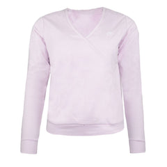 Nike Womens Active V Neck Pink Jumper