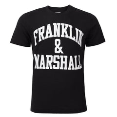 Franklin and Marshall Logo Kids Black T-Shirt