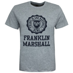 Franklin and Marshall Logo Kids Grey T-Shirt