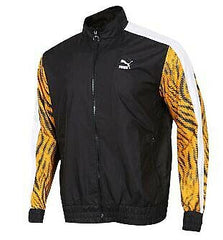 Puma Wild Pack Woven Mens Black Track Jacket