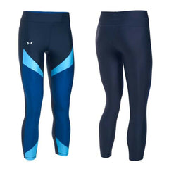 Under Armour HeatGear Womens Blue Ankle Leggings