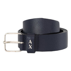 Armani Exchange Fashion Mens Navy Blue Belt