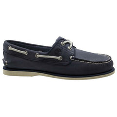 Timberland Classic 2 Eye Mens Navy Boat Shoes