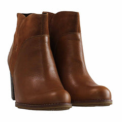 Timberland Rudston Womens Brown Heeled Boots