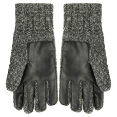 Timberland Wool Mens Dark Grey Gloves
