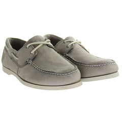 Timberland Cedar Mens Grey Boat Shoes