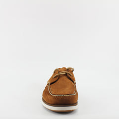 Timberland Atlantis Mens Brown Boat Shoes