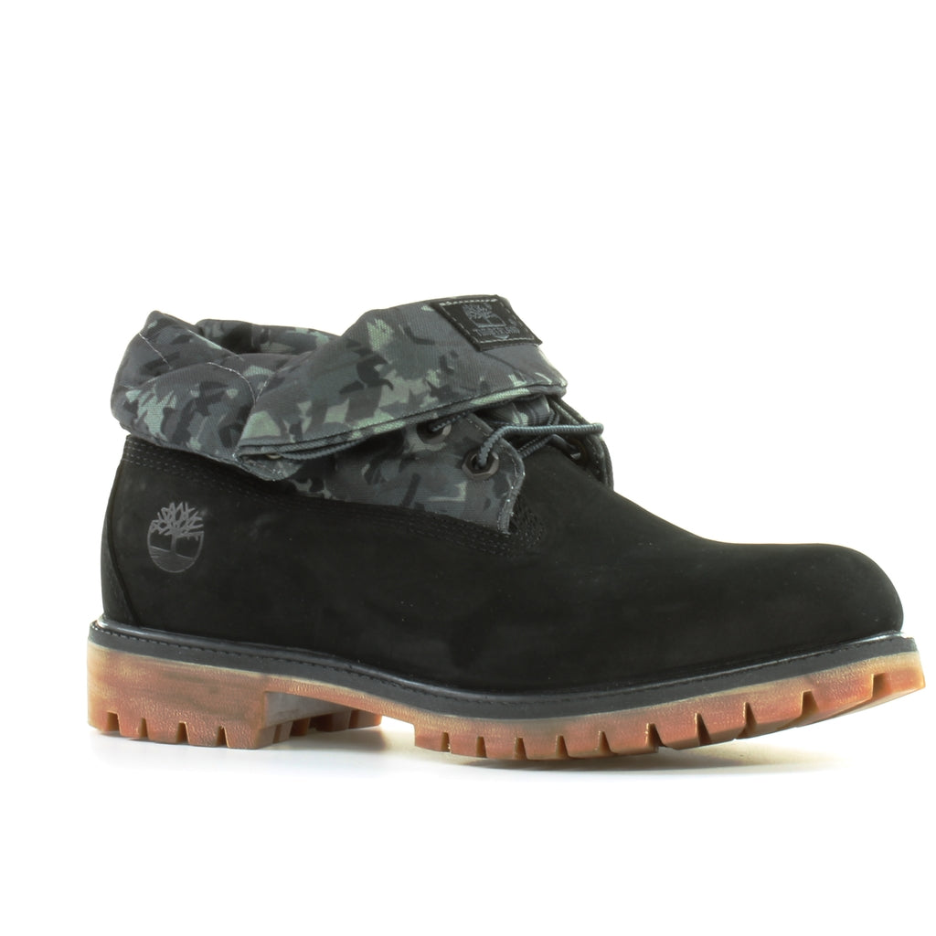 Timberland roll top deals black