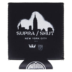Supra New York City Black White Shut Kozzie Cup Holder