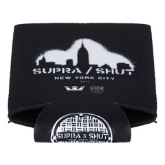 Supra New York City Black White Shut Kozzie Cup Holder