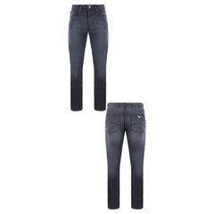 Armani Jeans Slim Fit Mens Black Denim