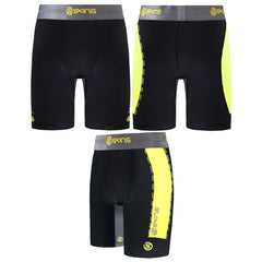 Skins DNAmic Kids Black Half Shorts