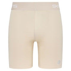 Skins DNAmic Force Mens Natural Beige Compression Shorts