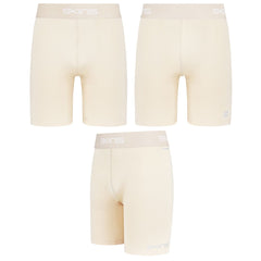 Skins DNAmic Force Kids Natural Beige Compression Shorts