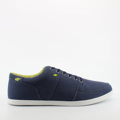 Box Fresh Spencer Mens Navy Canvas Trainers