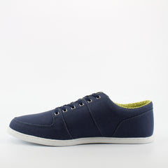 Box Fresh Spencer Mens Navy Canvas Trainers