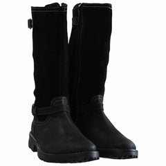 Hush Puppies Custom Mens Black Boots