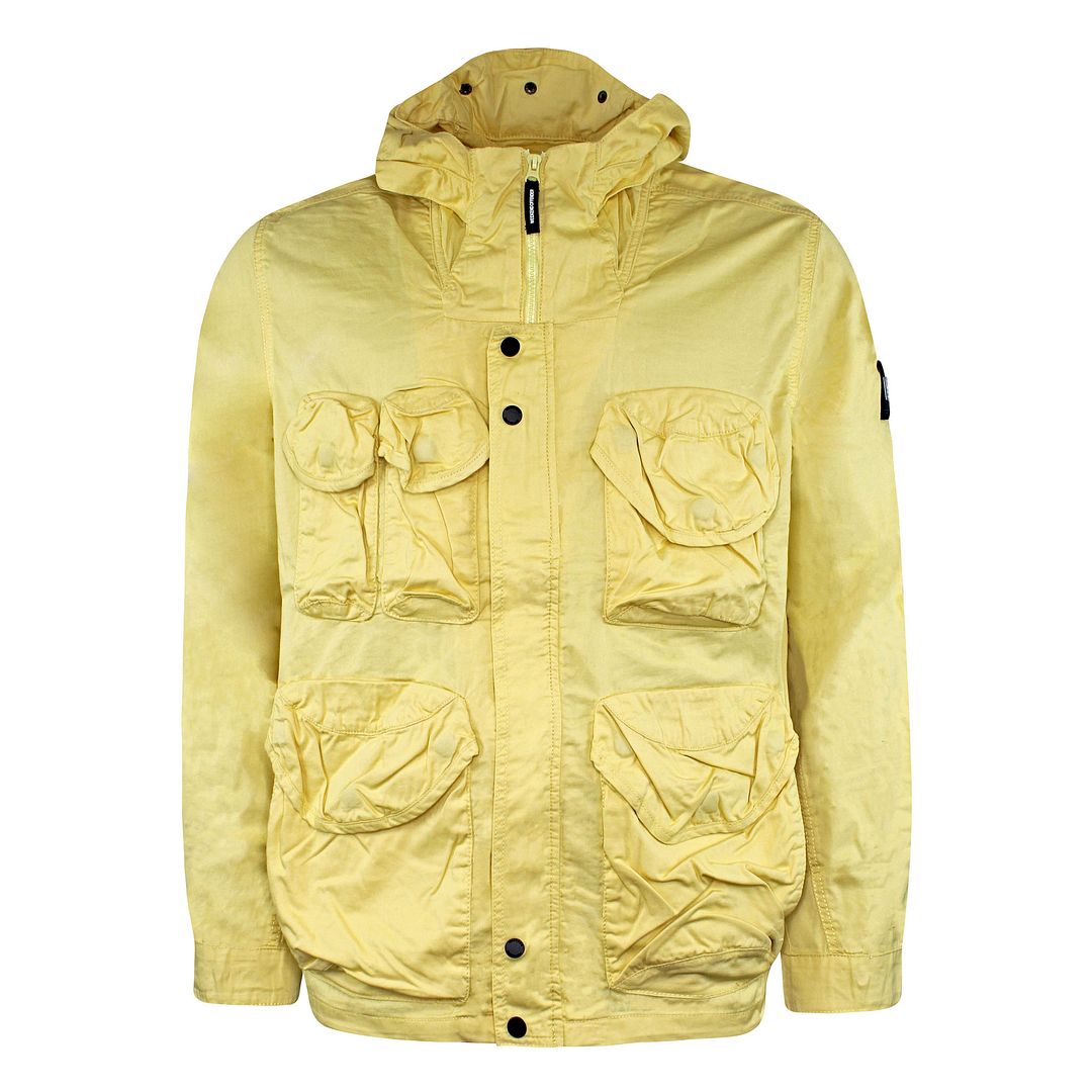 Weekend Offender Zip Up Butter Milk Mens Cotoca Jacket JKSS2207 BUTTER