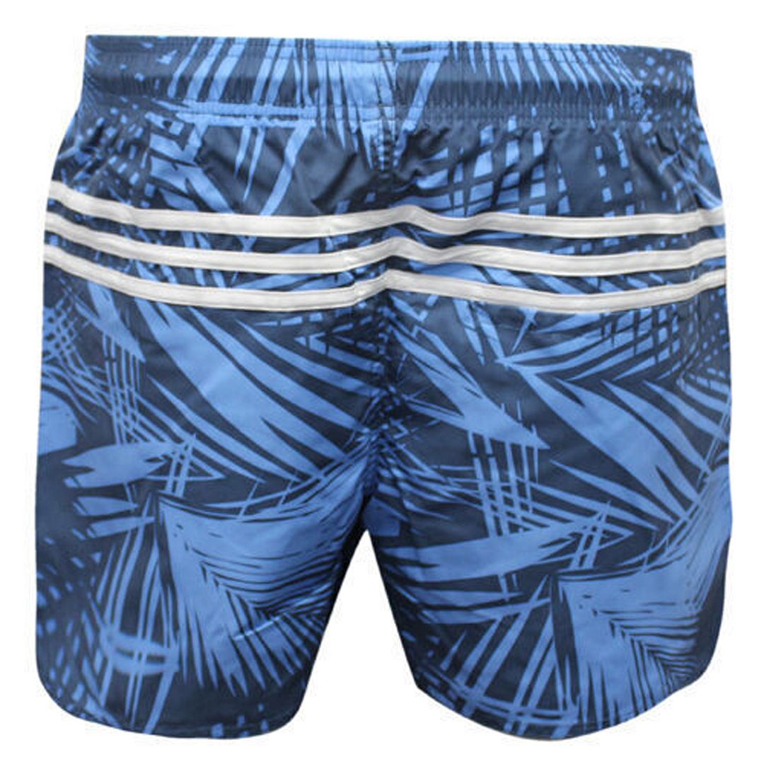 Adidas Printed Mens Blue Swim Shorts Sport It First