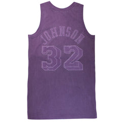 Mitchell & Ness LA Lakers Magic Johnson 32 Washed Out Swingman Jersey