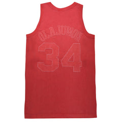 Mitchell & Ness Houston Rockets Hakeem Olajuwon 34 Washed Out Swingman Jersey