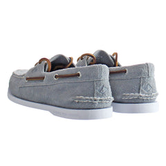 Sperry A/0 2-Eye Mens Grey Boat Shoes