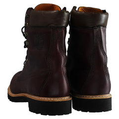 Timberland 8inch Mens Dark Red Boots