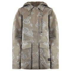 Vans Off The Wall Womens Floral Khaki Jacket