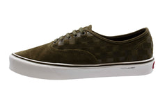 Vans Checkerboard Mens Green Plimsolls