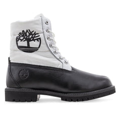 Timberland Premium 6inch Quil Mens Black/White Boots