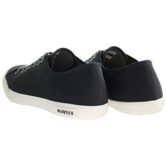 Seavees Army Issue Sneaker Standard Mens Black Plimsolls