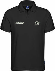 Starter Falcon Mens Black Polo Shirt