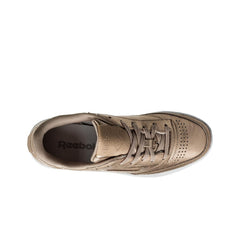 Reebok Club C38 Melted Womens Metal Gold Trainers