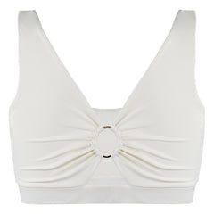 Gymshark Whitney Simmons Womens Ecru Sports Bra