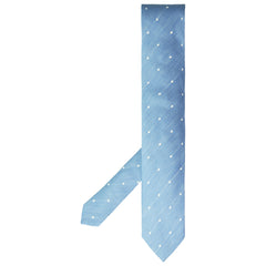 Hackett London Casual Dot Mens Blue Ties