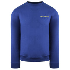 Calvin Klein Jeans Regular Fit Mens Blue Sweater