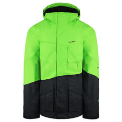 Trespass Mashed Elevate Mens Lime/Black Jacket