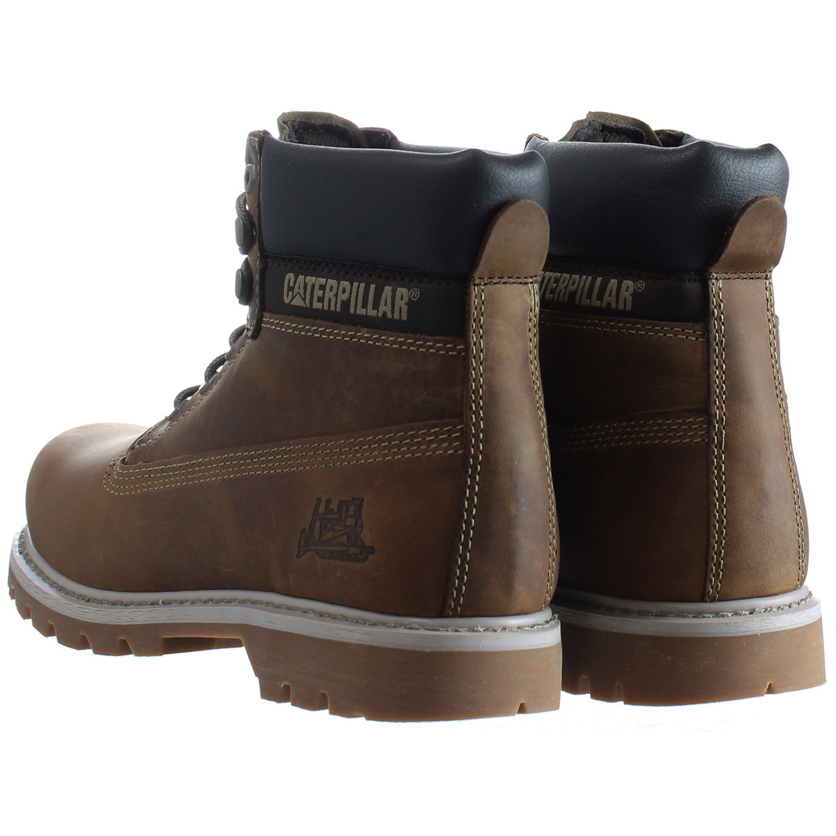 Caterpillar Colorado Mens Brown Boots Sport It First